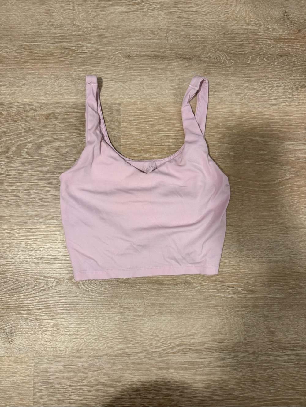 Women’s Aerie Light Pink Crop Tank Top
